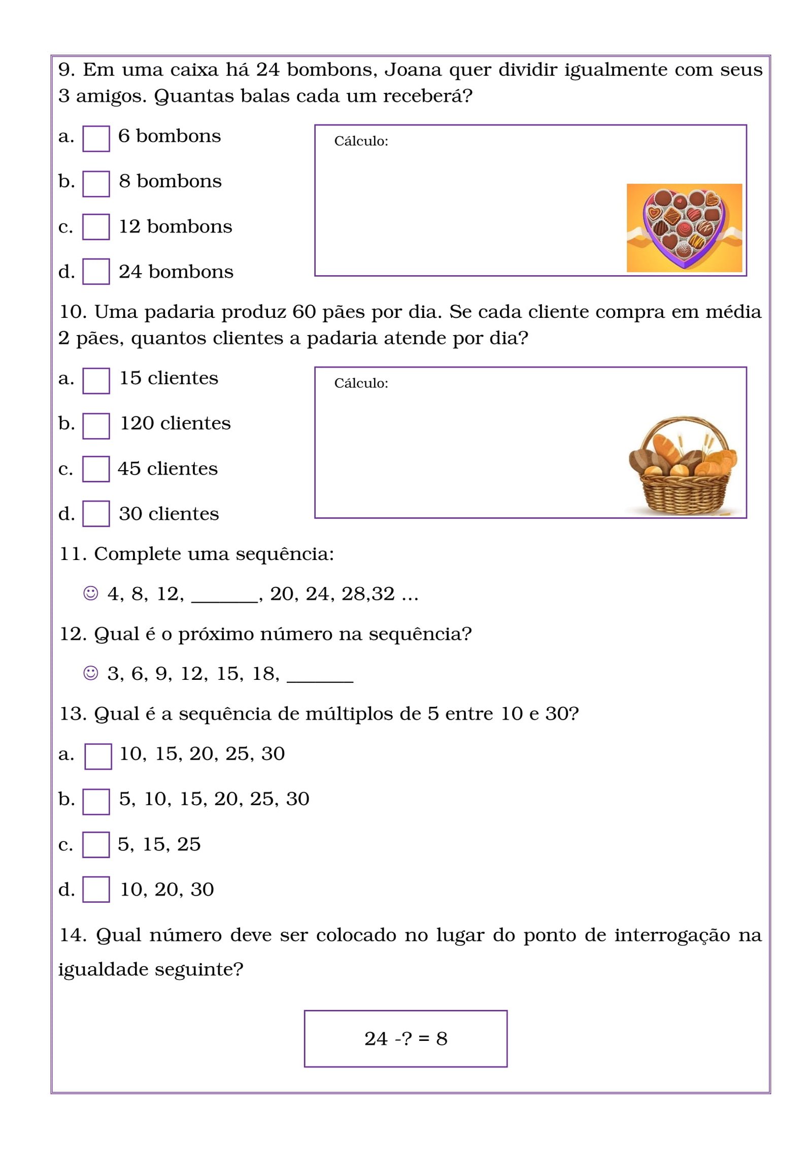 Avaliação diagnóstica - 4º ano-4